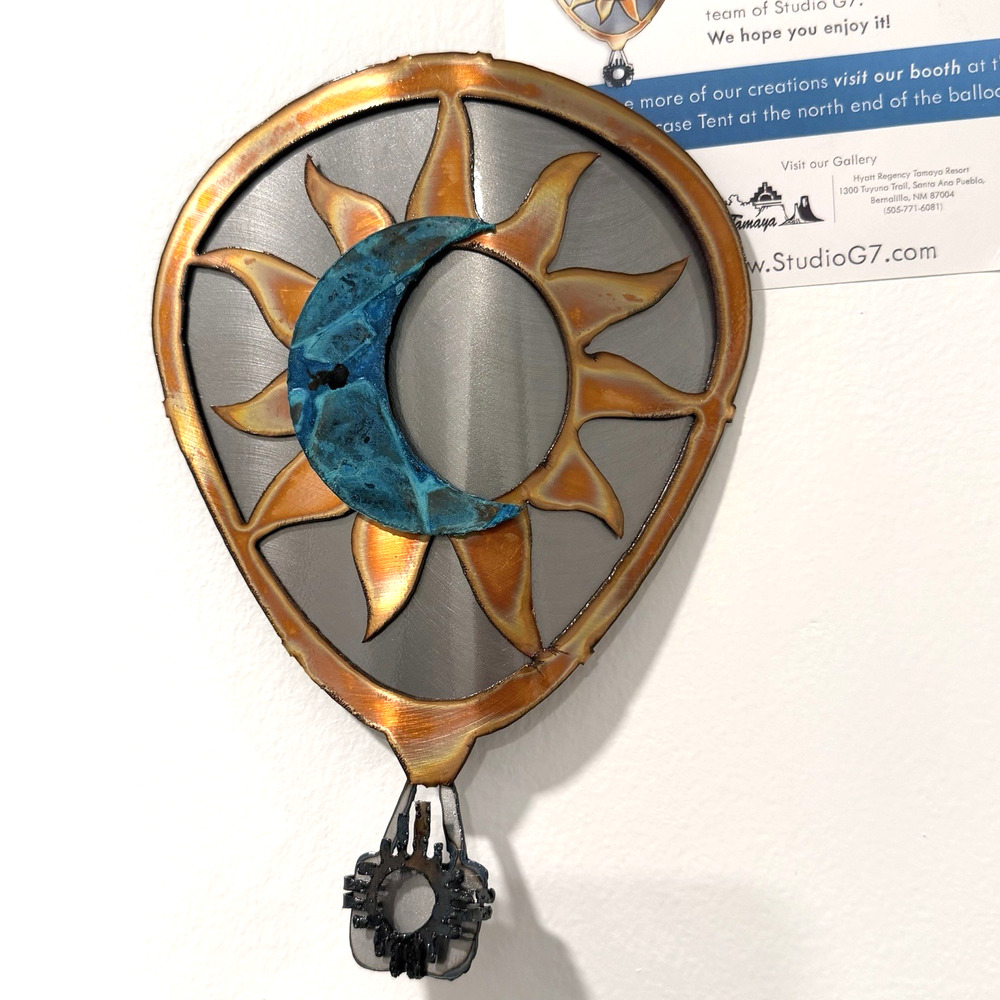2023 Greg Gowen Albuquerque Balloon Fiesta Copper Metal Wall Art Studio G7